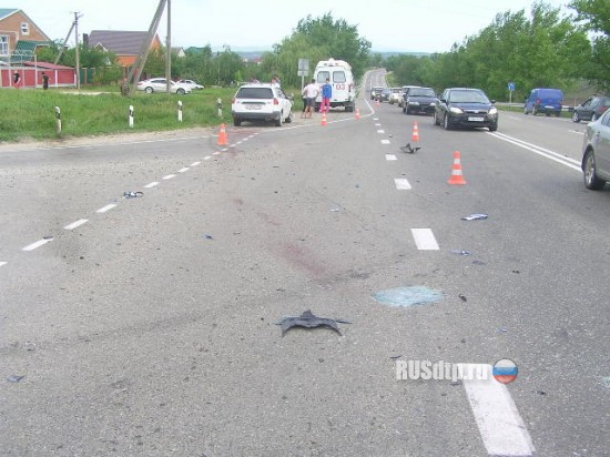 ДТП в Краснодарском крае : спортивный мотоцикл Suzuki попал в страшную аварию - пара погибла на месте (ФОТО) 