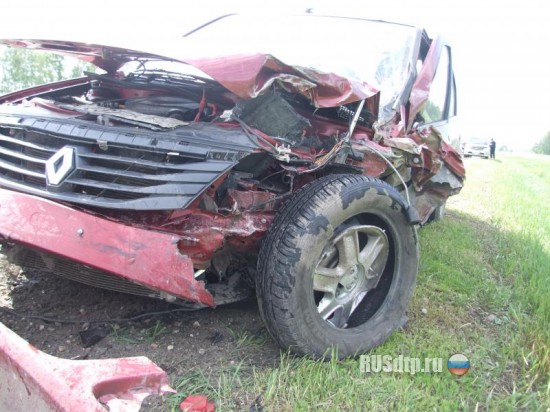 ДТП в Алтайском крае : старик на Mazda Demio пытался обогнать бензовоз - безуспешно (ФОТО)