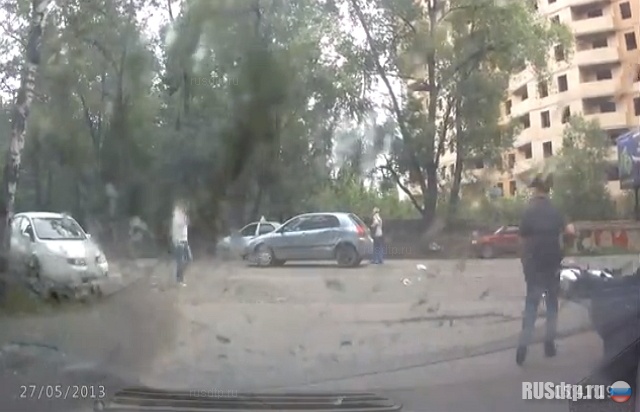 Не заметил байкера Не заметил байкера