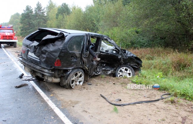 Двое погибли при столкновении «BMW X5» и «Форда» под Псковом