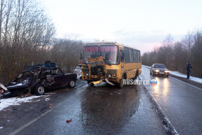 В Череповецком районе в ДТП с автобусом погиб человек