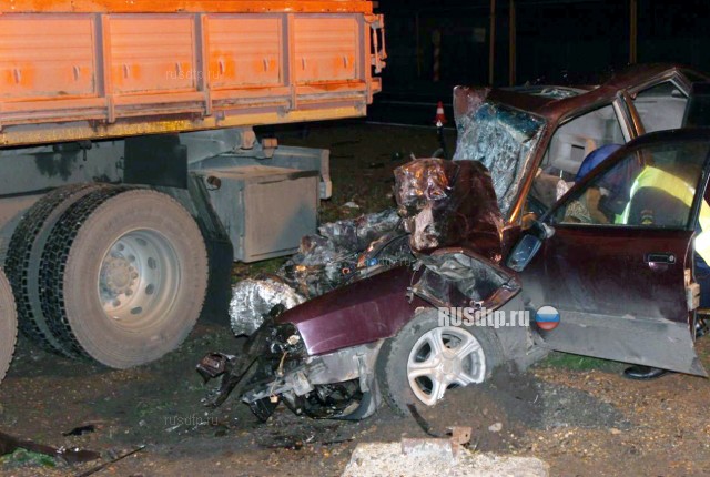 На Кубани при столкновении Audi с КАМАЗом погибли 4 человека