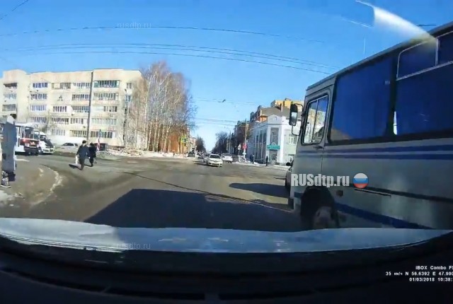 ДТП с автобусом Росгаврдии в Йошкар-Оле ДТП с автобусом Росгаврдии в Йошкар-Оле
