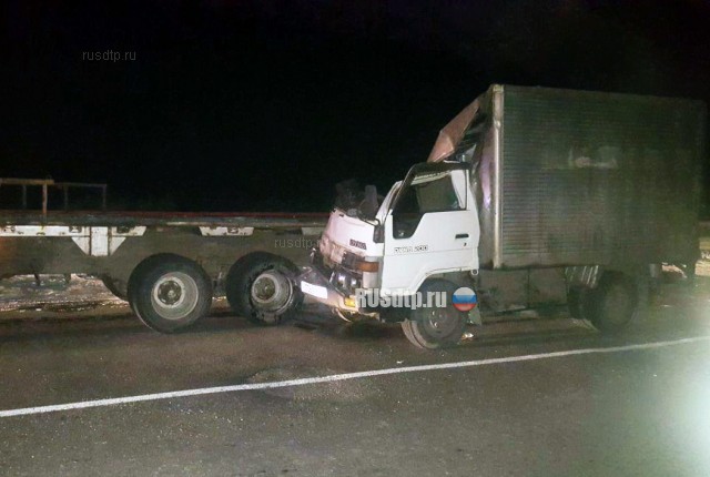 Водитель грузовика погиб в ДТП на трассе Хабаровск – Владивосток