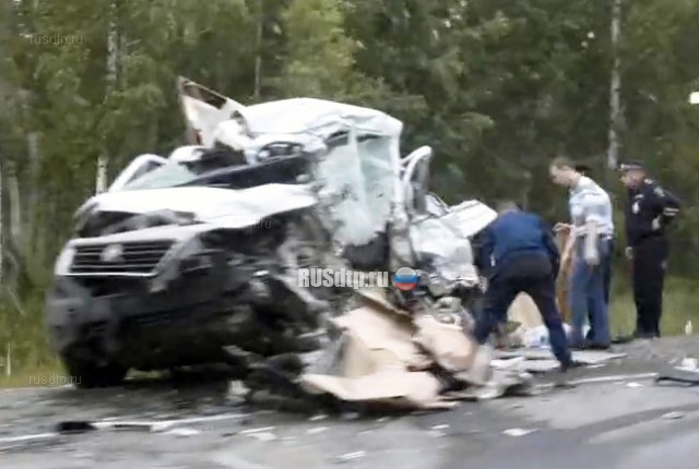 Водитель фургона погиб в ДТП на трассе Тюмень-Омск