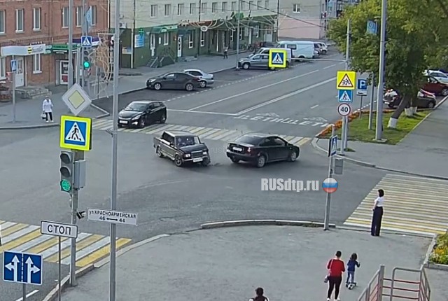 ДТП в Ялуторовске ДТП в Ялуторовске