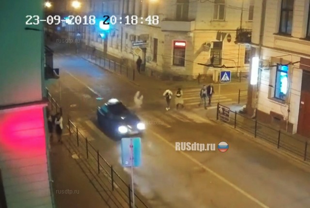 Таксист сбил пешехода в Тернополе Таксист сбил пешехода в Тернополе