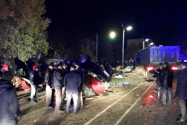 В Чувашии в ДТП с участием автобуса и грузовика погибли 12 человек