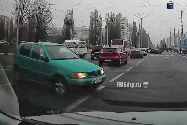 ДТП в Белгороде на улице Губкина ДТП в Белгороде на улице Губкина