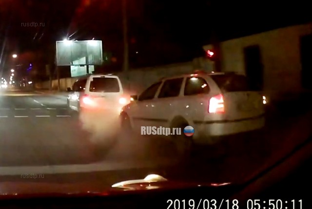 Получил удар от «Шкоды» Получил удар от «Шкоды»