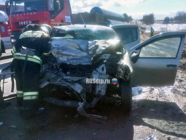 В Тамбовской области в ДТП с участием «Нивы» и «Рено» погибли три человека