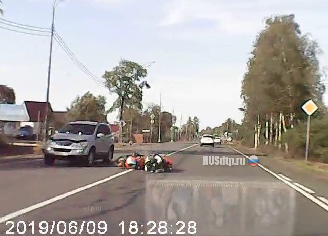 ДТП с мотоциклистом возле Никольского ДТП с мотоциклистом возле Никольского