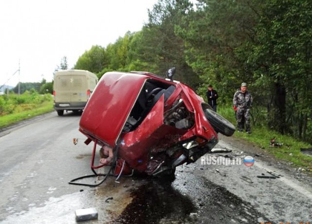 Автоледи погибла в ДТП под Усть-Катавом
