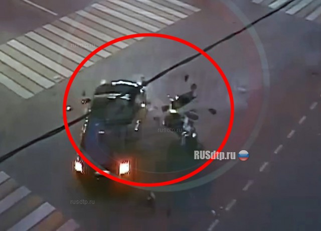 Видео с моментом смертельного ДТП в Москве
