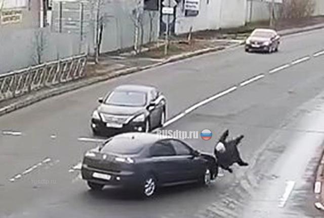 Сбили женщину в Колпино Сбили женщину в Колпино