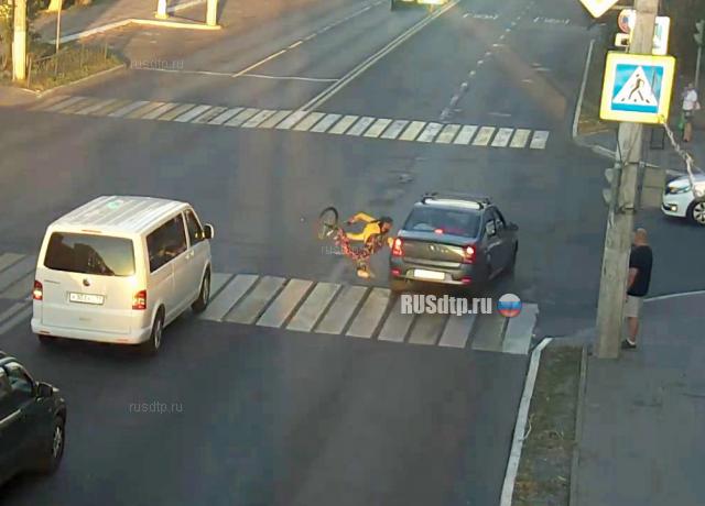 Сбили велосипедистку в Белгороде Сбили велосипедистку в Белгороде