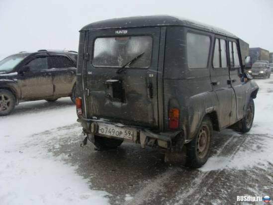 На трассе Пермь-Екатеринбург столкнулись 7 машин