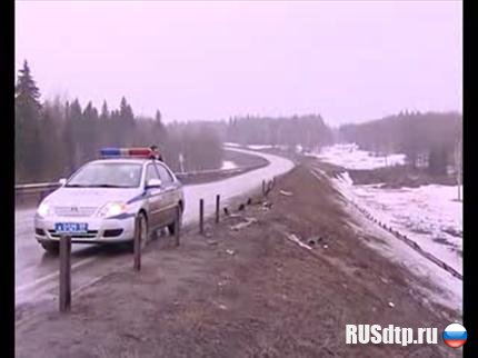 Авария на трассе Полазна - Чусовой