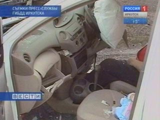 ДТП на Кайской горе в Иркутске. Один человек погиб