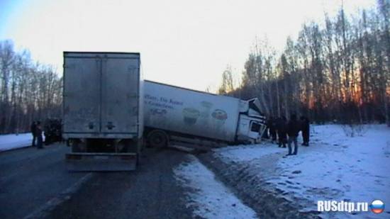 Авария на Новосибирской трассе