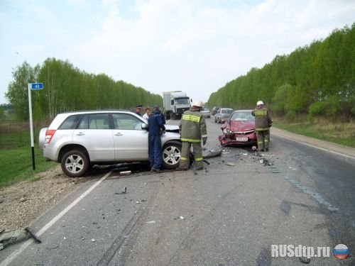 Авария на трассе Нижний Новгород-Касимов