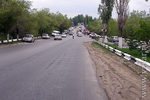 Автокатастрофа на Алтынной горе в Саратове