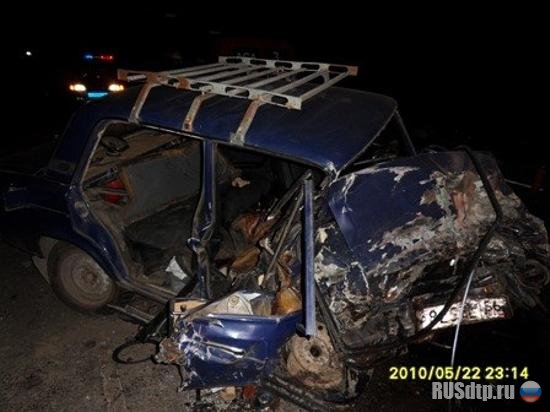 Авария на трассе Оренбург-Самара