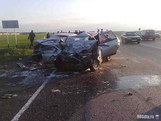 В автоаварии в Чувашии погибли 2 человека