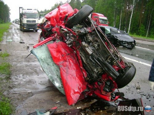 Авария на трассе Москва-Казань