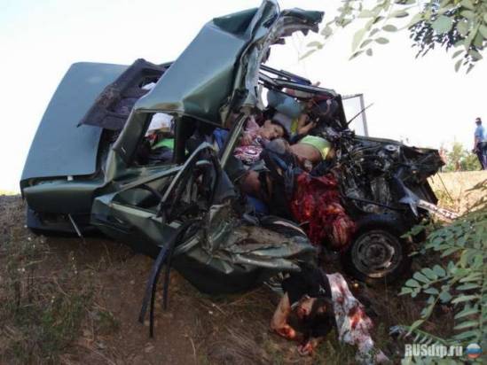 7 человек  погибли в результате ДТП в Крыму
