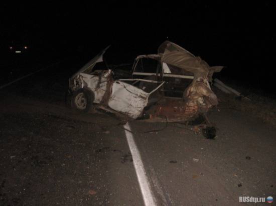 Авария на автодороге Оренбург-Орск
