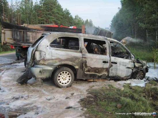 Под Борисовом в аварии погибла целая семья