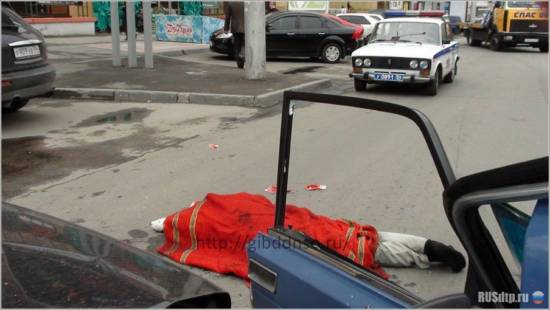 Авария на светофоре в Новосибирске