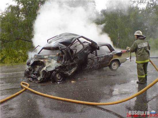 Крупная авария на автодороге Москва-Челябинск