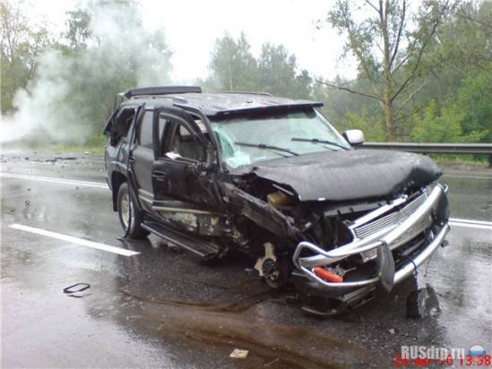 Крупная авария на автодороге Москва-Челябинск