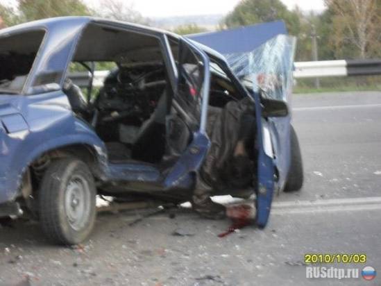 Крупная авария на Солотчинском шоссе в Рязани