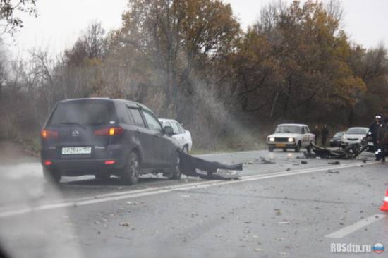 Крупная авария на трассе М7 под Владимиром