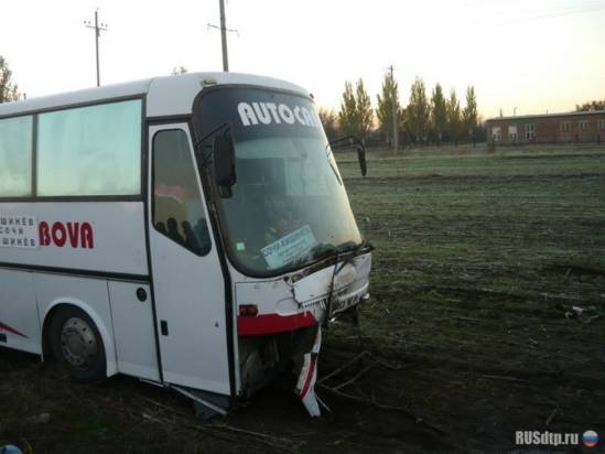 Два человека погибли в Ростовской области в результате ДТП с автобусом