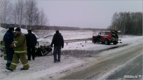 В Новосибирской области в ДТП погибли 2 человека