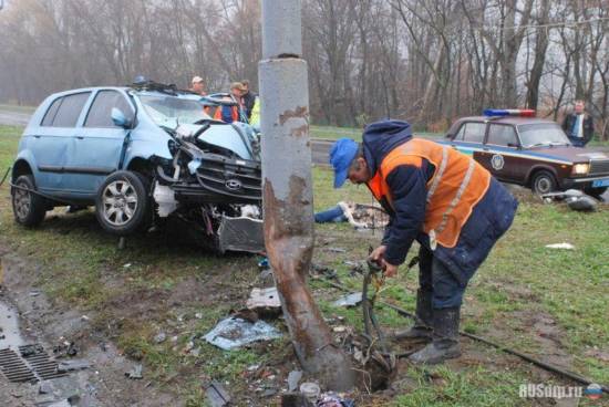 В Киеве женщина погибла, уснув за рулем