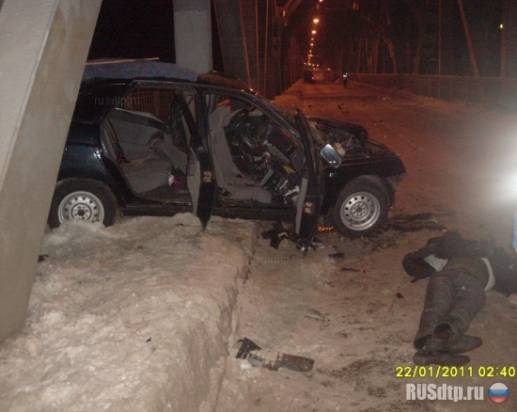 Авария на Императорском мосту в Ульяновске