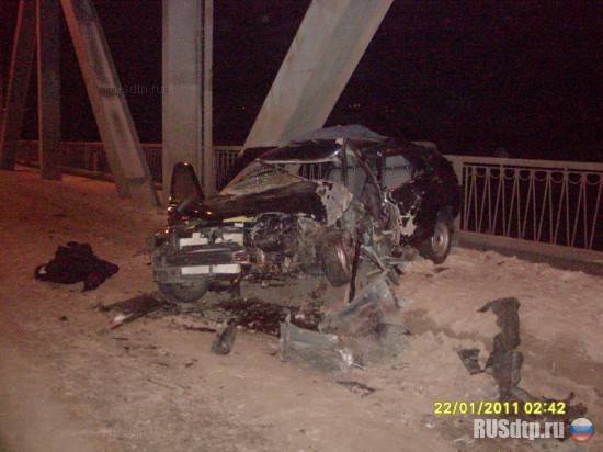Авария на Императорском мосту в Ульяновске