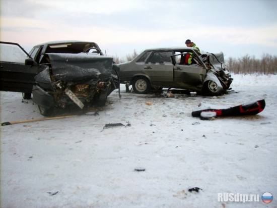 Авария на автодороге Оренбург &#8212; Уфа