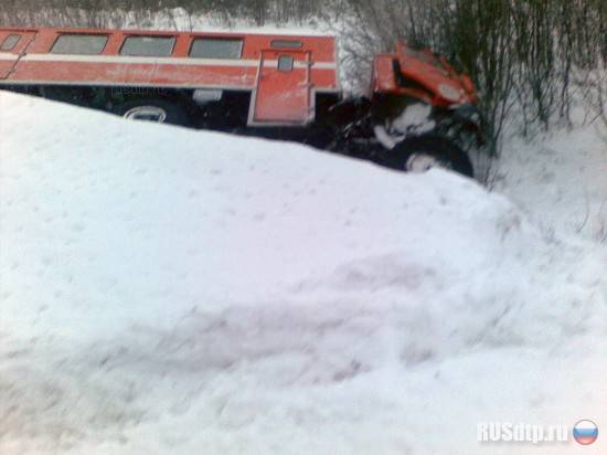 Авария на автодороге Апатиты &#8212; Кировск