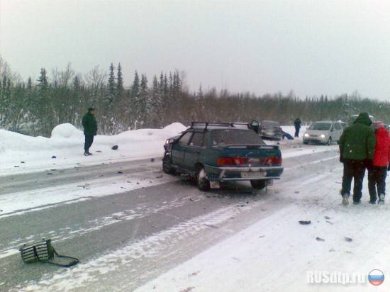 Авария на автодороге Апатиты &#8212; Кировск