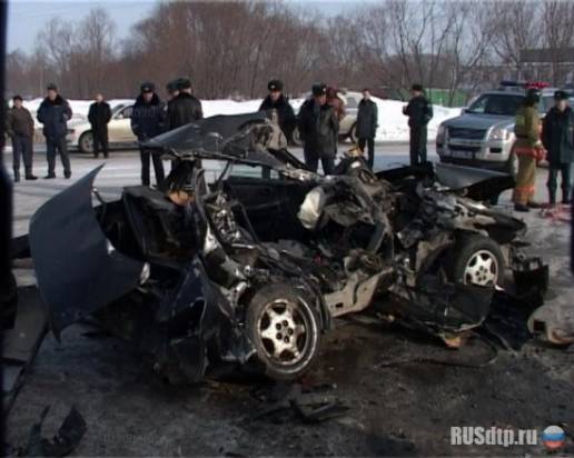 Два угонщика убились об КамАЗ