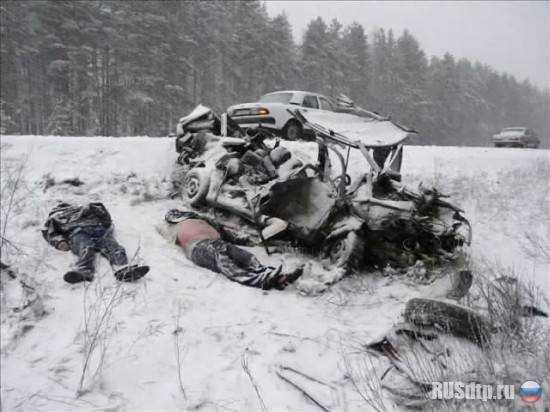 Авария на автодороге Йошкар-Ола &#8212; Зеленодольск
