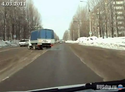 Авария на видеорегистратор в Ульяновске