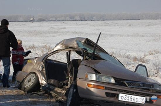 В Хакасии в крупной аварии погибли 5 человек