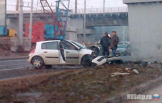 Покушение на опору моста в Минске